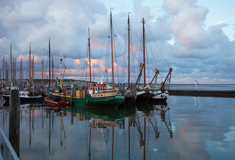 Terschelling haven Avondlicht par Wim Slendebroek