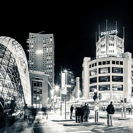 Der Blob, Admirant und Lichttoren von Philips in Eindhoven von Bart van Eijden