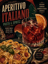 L'art minimaliste de l'apéritif italien sur MARTINA KUSUMA DEWI