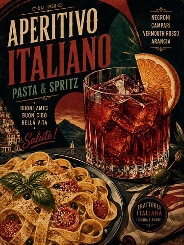 L'art minimaliste de l'apéritif italien