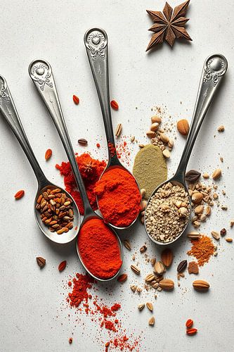 Gewürzlöffel in der Küche