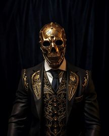 Man with mask