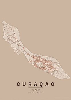 Curacao Plattegrond