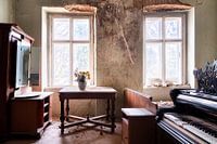 Verlaten Kamer met Piano.