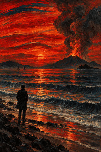 Lueur du Krakatoa – Un ciel en feu – Indonésie