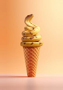 Crème glacée au serpent sur 360brain