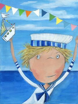 Sailor Fyn - Art for Kids by Sonja Mengkowski
