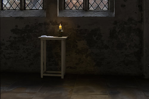 One candle. One book. One question.