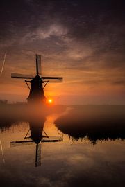Windmill Hempensermeerpolder by AGAMI Photo Agency