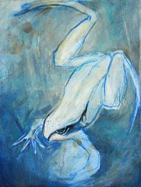 Blue Frog 2 by Retrotimes