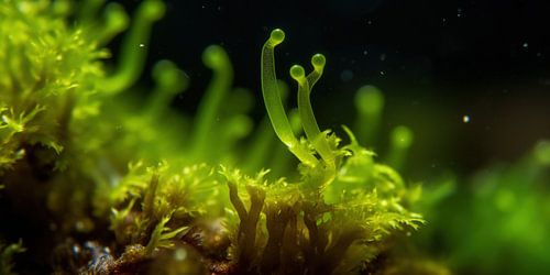 Groen licht schittert op Echinodorus tenellus
