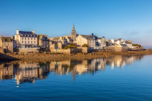 Roscoff harbour in the morning light, Brittany