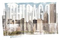 CHICAGO Skyline | Vintage von Melanie Viola Miniaturansicht