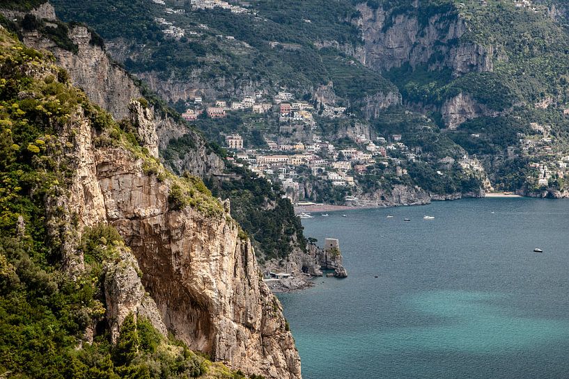 Amalfikust in italie van Eric van Nieuwland