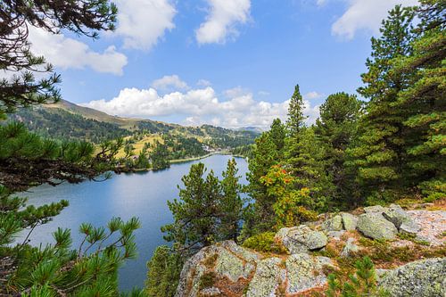 Paysage de montagne "Lac de montagne en été" sur Coen Weesjes