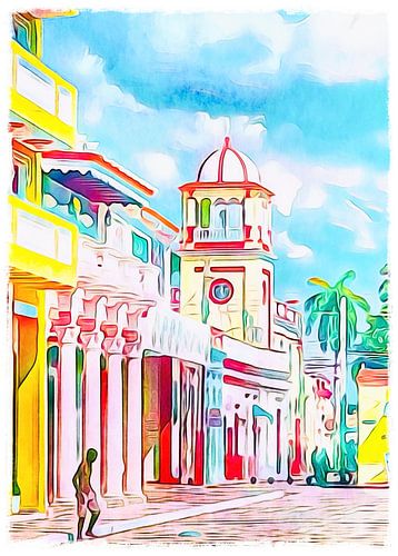 On the road in Cuba, motif 14