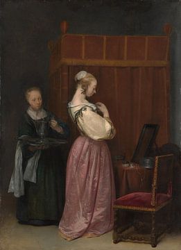 Een glas limonade, Gerard ter Borch