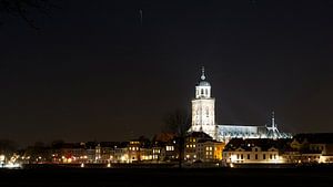 Deventer by night (2) van Eddo Kloosterman