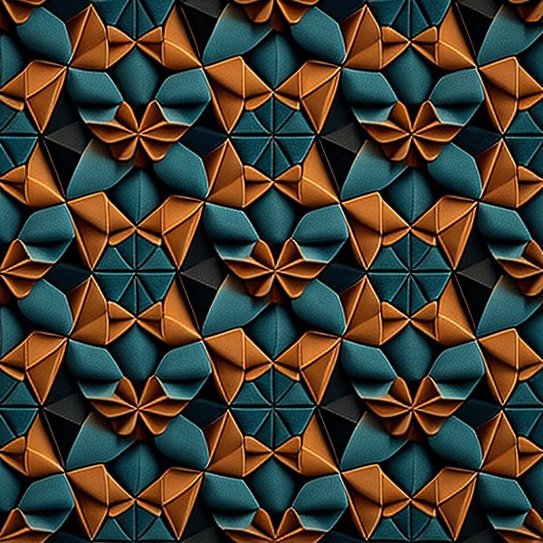 Origami Fluss von Vythryd Arts