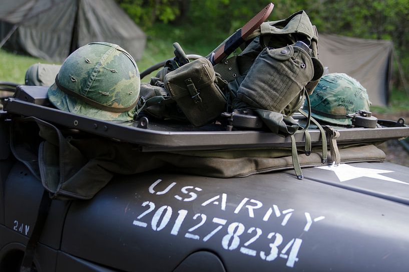 US army jeep van Danny van de Graaf