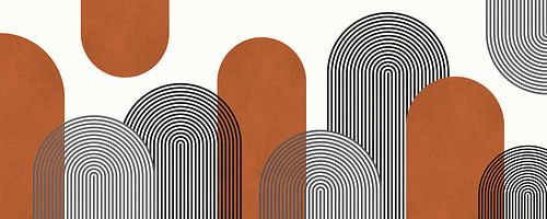 Red geometric shapes 1