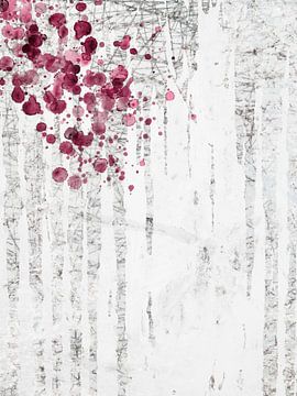 Druipende rozen, PI Studio  van PI Creative Art