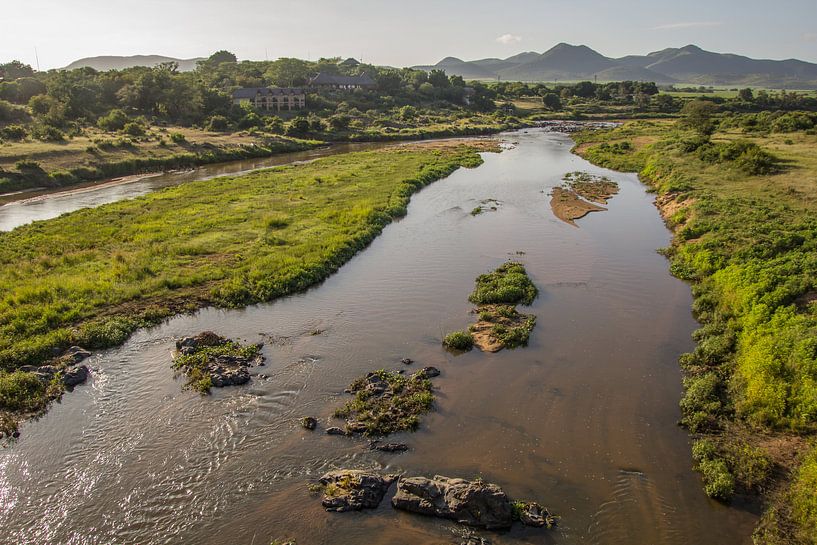 Krokodilfluss Malelane von Marijke Arends-Meiring