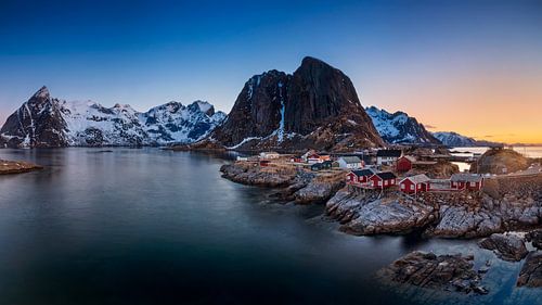 Henningsvær op de Lofoten