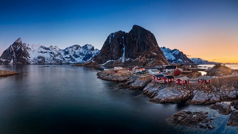 Henningsvær dans les Lofoten par Dieter Meyrl