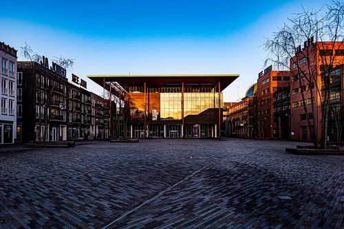 Wilhelminaplein Leeuwarden in Coronatijd