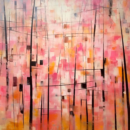 Abstract Roze Spectrum