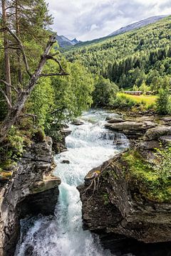 Cascade in Norway by Rico Ködder