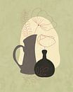 Minimalist still life with a jug and a vase by Tanja Udelhofen thumbnail