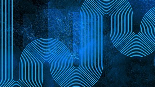 Modern Abstract Boog Geometrisch Organisch