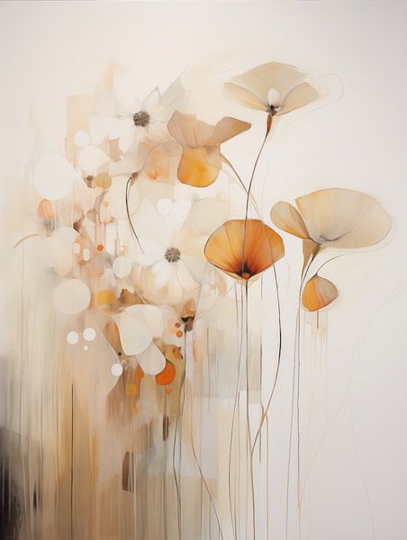 Blumen abstrakt von Bert Nijholt