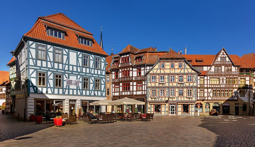 Maisons à colombages à Schmalkalden, Allemagne par Adelheid Smitt