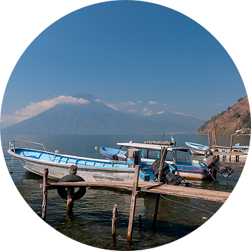 Guatemala: Santa Cruz La Laguna (Meer van Atitlán) van Maarten Verhees