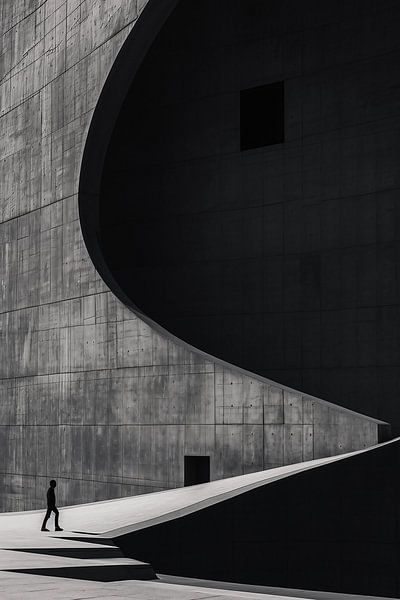Architectuur in beeld van fernlichtsicht