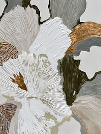 Aardse Vormen – Witte Impasto van Color Square