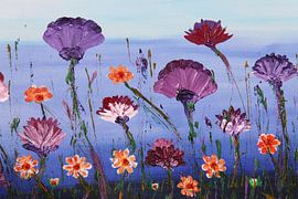 Magische bloemenzee von Monique IJfs