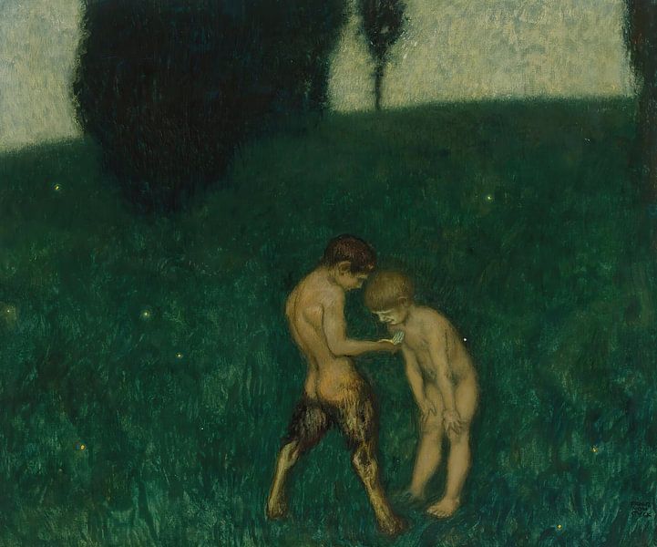 Franz von Stuck - Vuurvlieg van Peter Balan