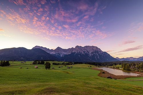 Karwendel in het ochtendlicht