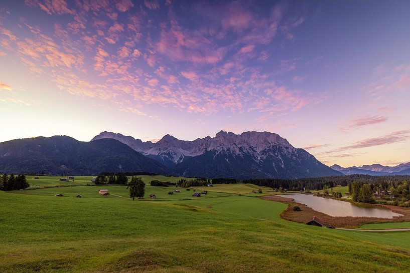 Karwendel in the morning light by Teresa Bauer