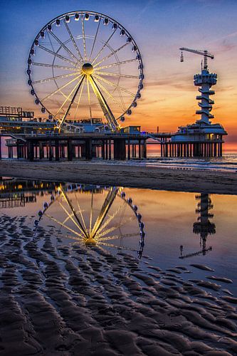 Reuzenrad op de pier van Scheveningen (3)