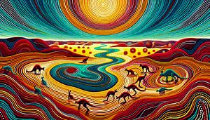 Vibrant Desert Dream