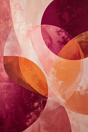 Peach & Wine Colors no. 3 by Studio BB