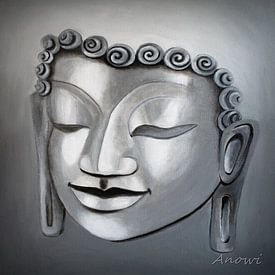 Buddha Face von Iwona Sdunek alias ANOWI