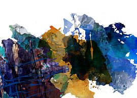 Blauwe beweging 2025 van Andreas Wemmje