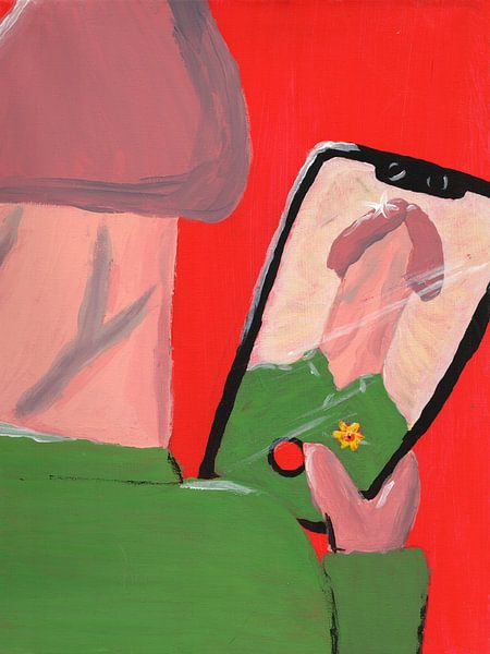 Dickpic ; Selfie d'un ego par BFQ = CTRL+ALT+ART