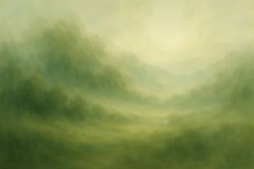 Nebel über sanften Hügeln von Imperial Art House